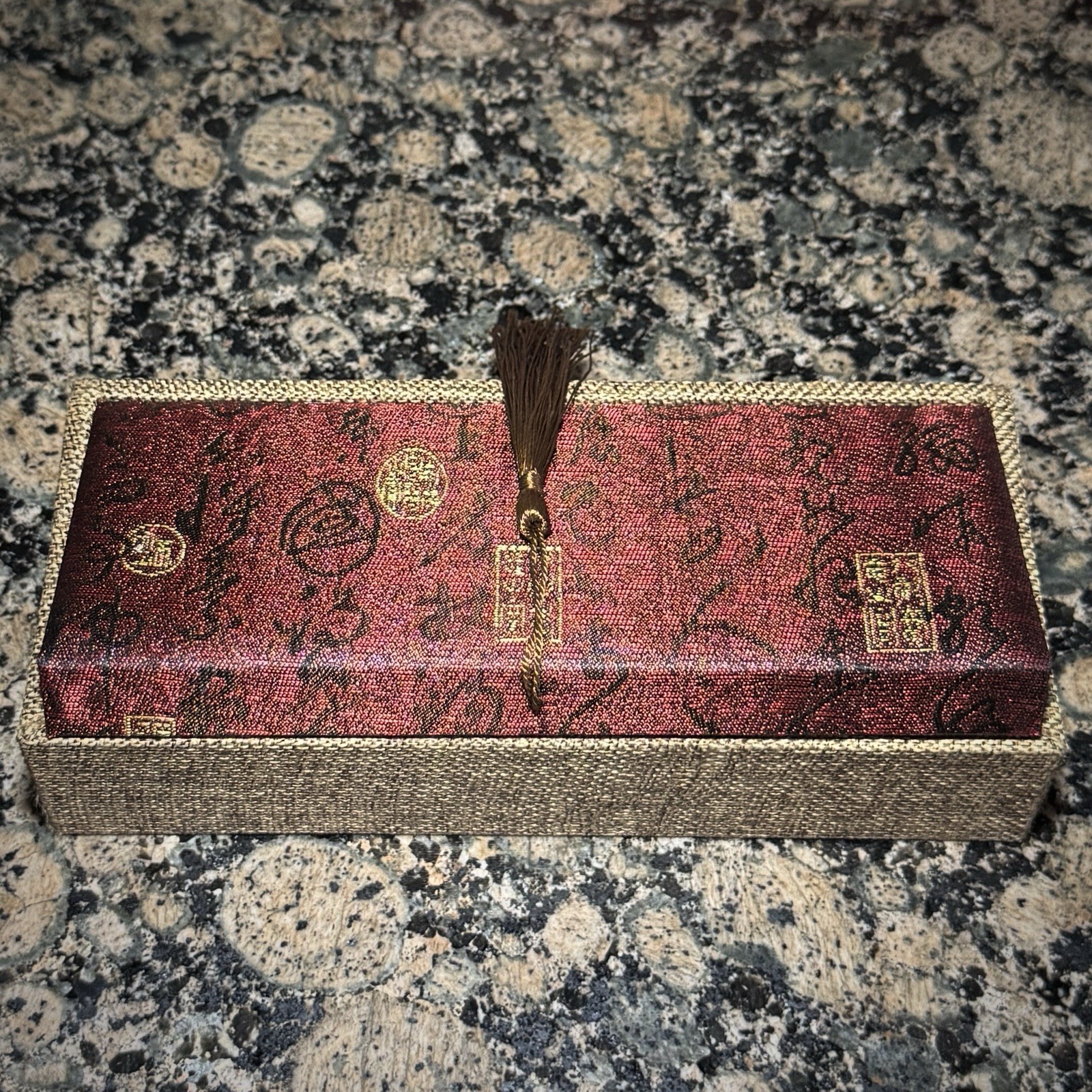 Chinese Style Decorative Jewelry Bracelet Necklace Display Gift Box NEW