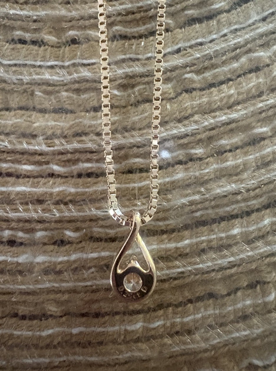 PANDORA INFINITE 14k Yellow Gold 0.25 TCW Lab-grown Diamond Pendant Necklace
