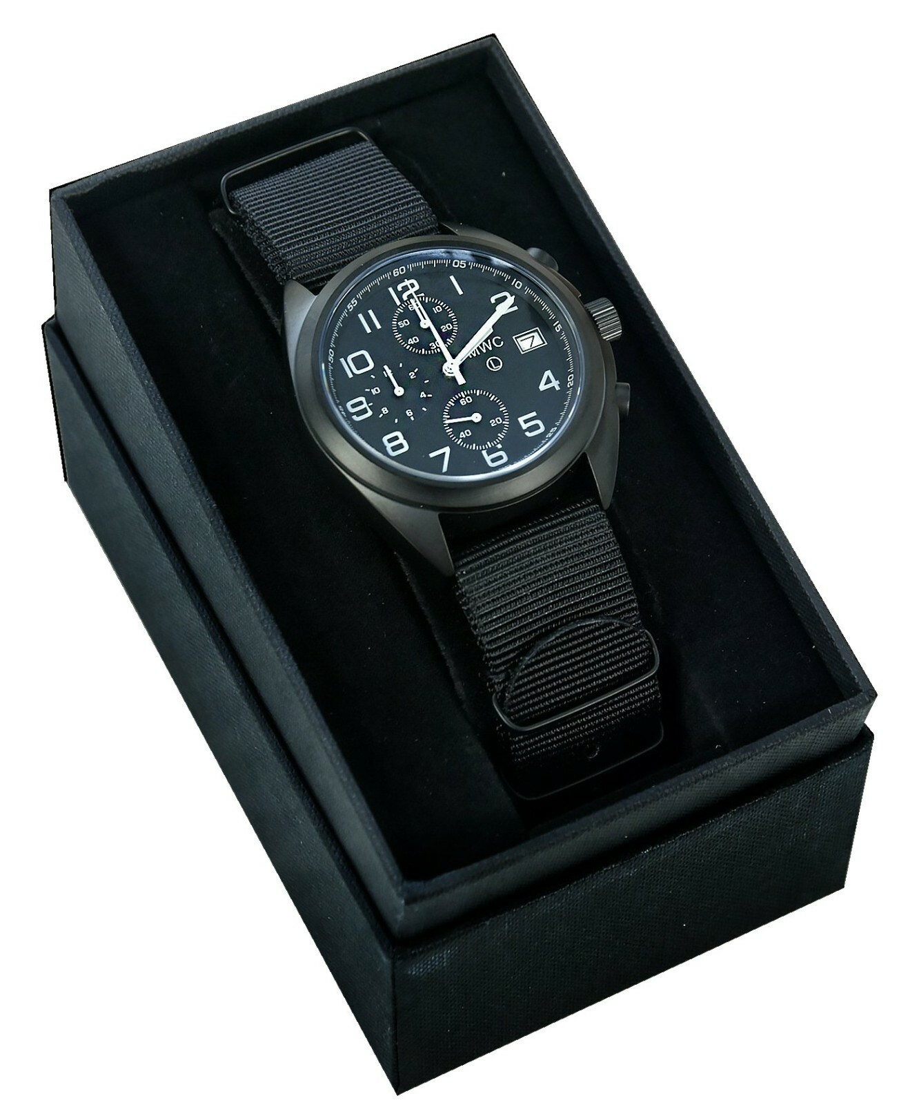 MWC Mecha-Quartz Hybrid PVD Military Pilot Chronograph | Sapphire Crystal | 100m