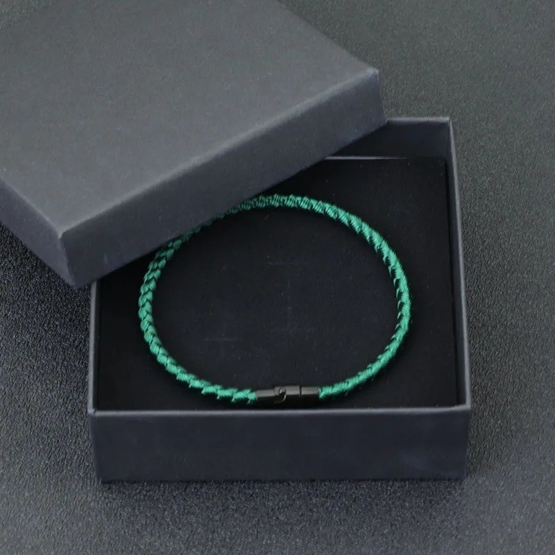 Braided Rope Bracelet Good Luck Fortune Couple Bracelet Cuff Bangle For Man Wome