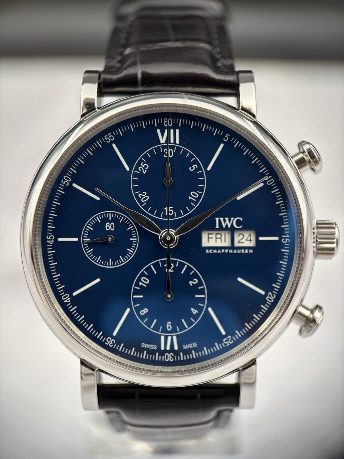 2019 IWC Portofino Chronograph 42mm Limited Edition 150 Years IW391023 Full Set