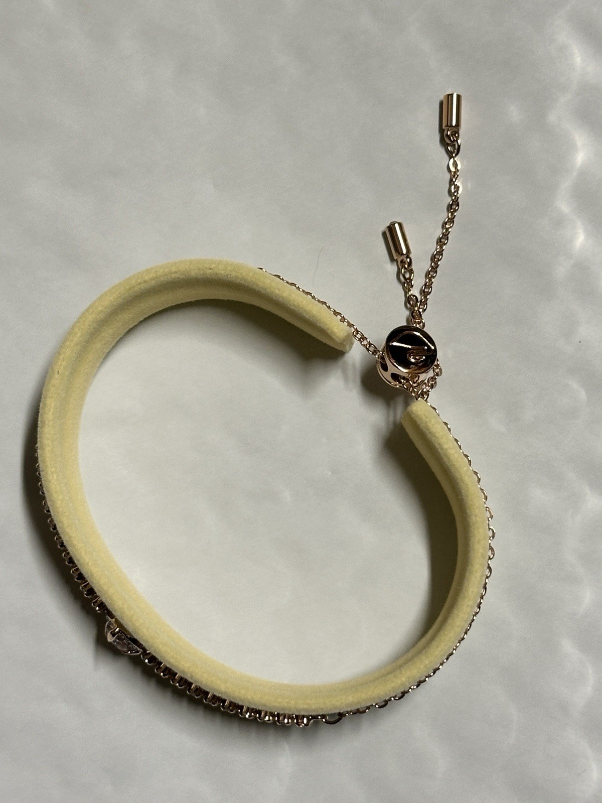 Swarovski One bracelet, Heart, Pink, Rose gold-tone finish