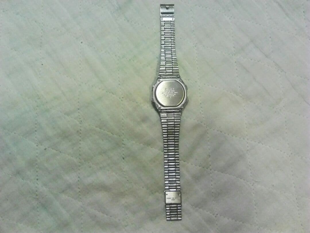 CASIO Digital Electroluminescent Watch A168