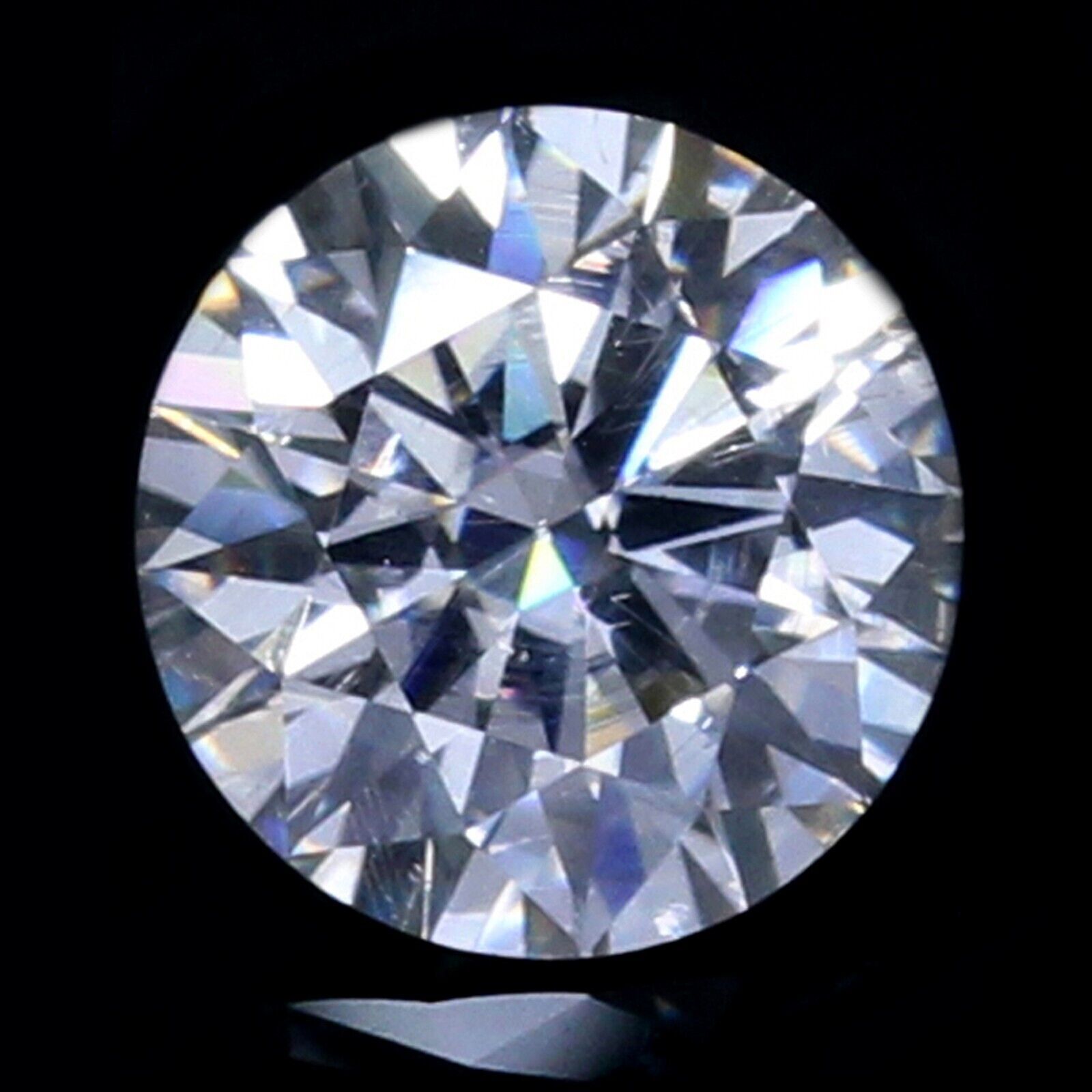 Natural DE Color VVS1 Clarity White 7.00 MM Round Loose Brilliant Cut Diamond