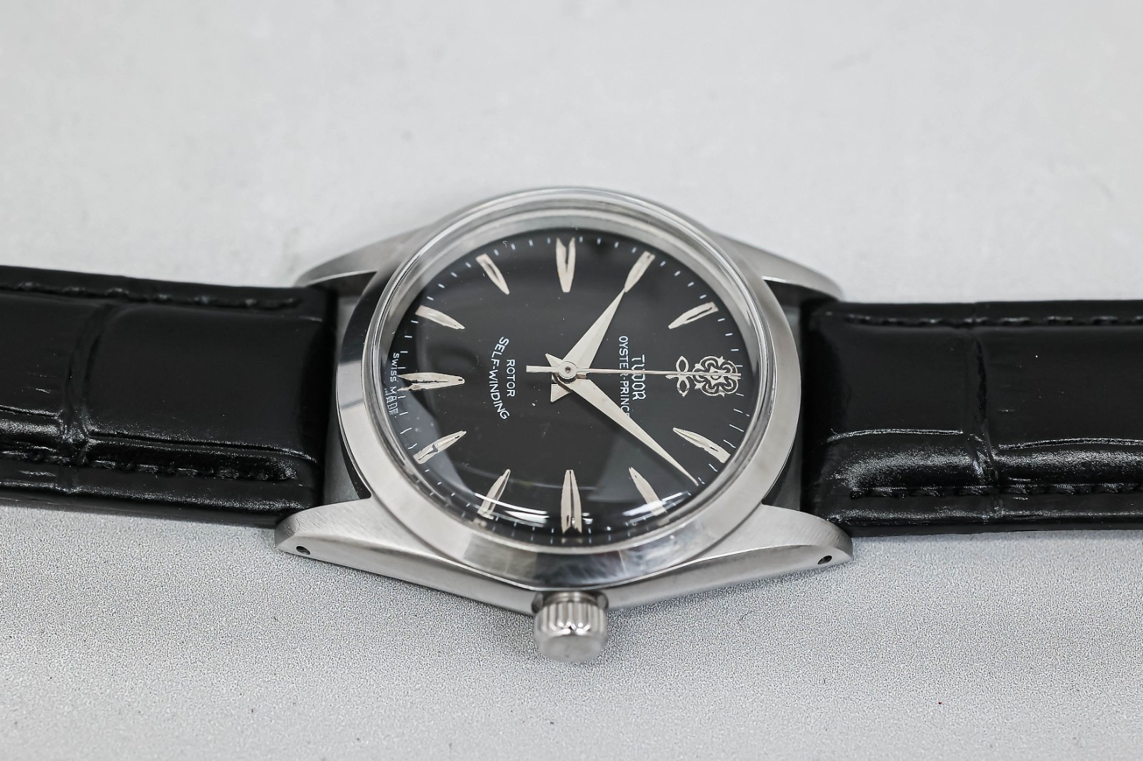 OH Serviced *MINT* Vintage TUDOR Oyster Prince 7964 Automatic Big Rose 34mm Mens