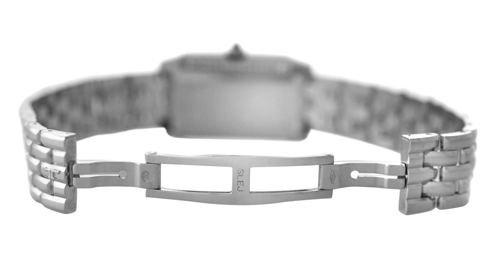 Jaeger-LeCoultre Reverso 267.3.08 Diamond 106 Gr. 18k White Gold 21 x 28MM Watch