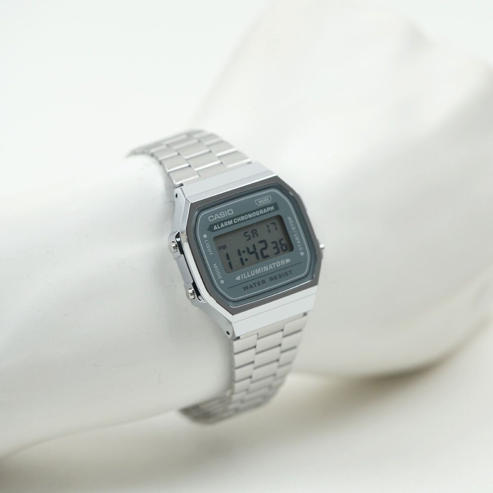 CASIO Men’s Women’s Unisex Digital ICONIC OCTAGONAL A168WA 3AYES from Japan