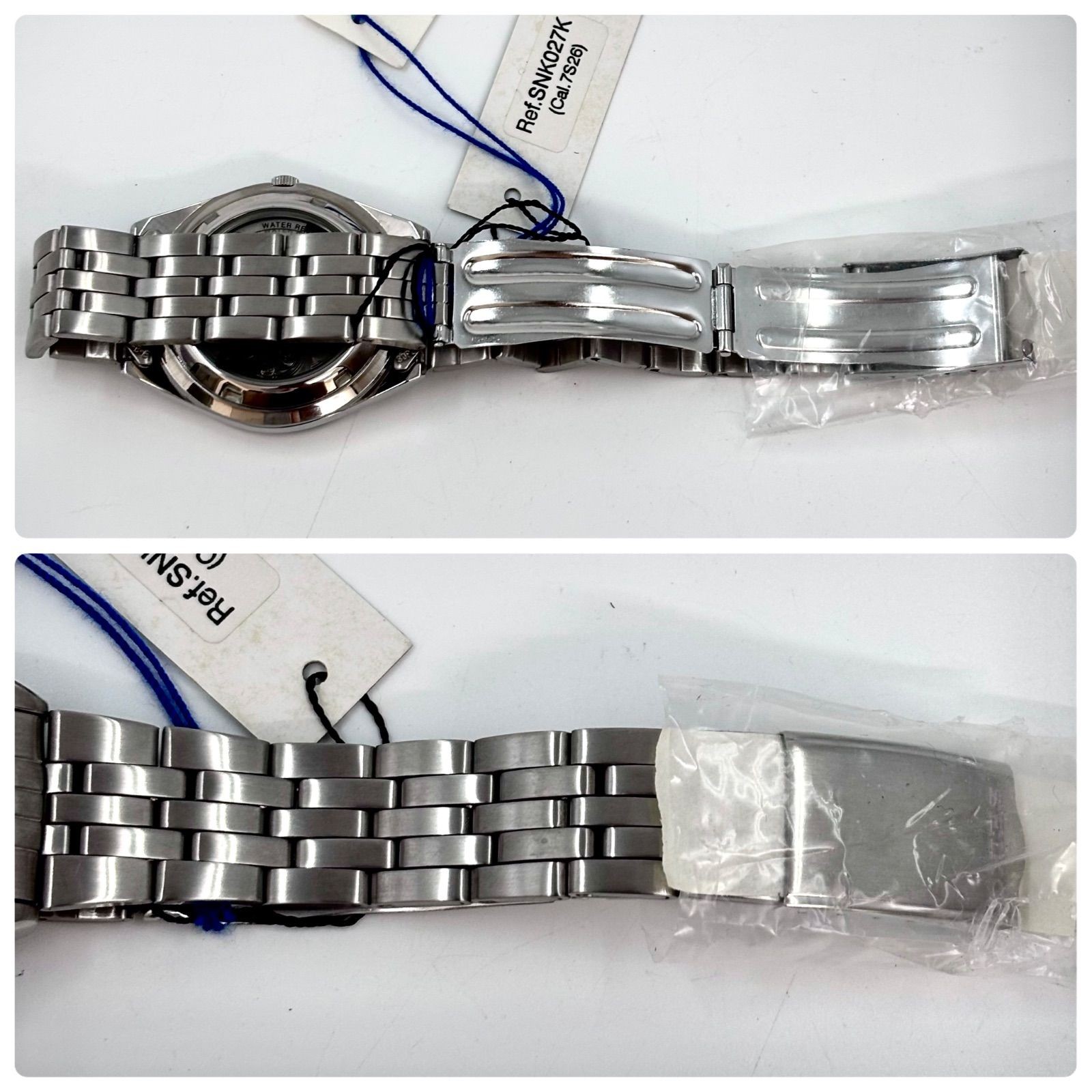 SEIKO 5 Automatic AT Ice Blue Dial Roman Index Manufactured in 2012 Working