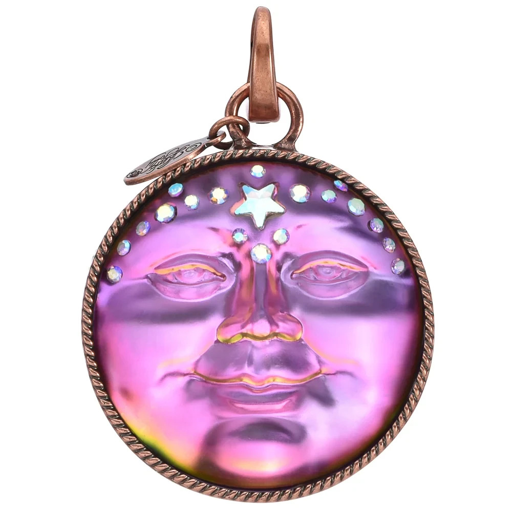 Kirks Folly Mystic Venus Seaview Moon Compass Pendant Earrings Copper Necklace