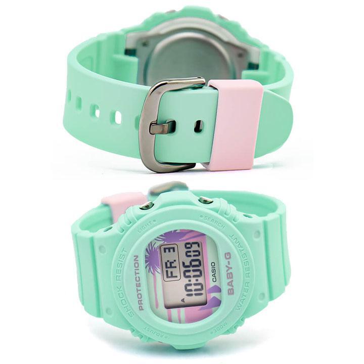 Casio BABY-G BGD-570BC-3 80’s Beach Colors Pastel Blue Wrist Watch Women babyg