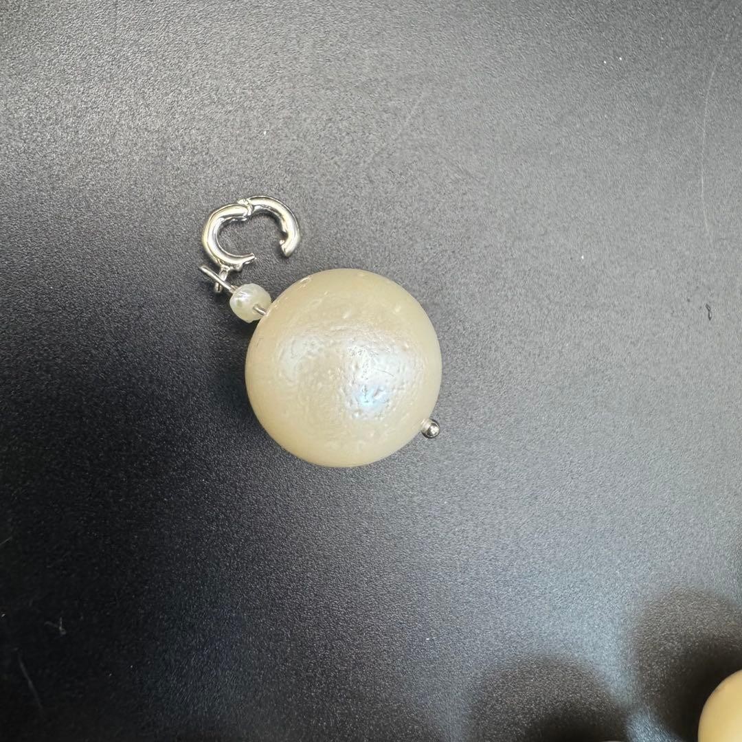 Illusionary 11-15.2mm South Sea White Pearl Necklace Round From Japan