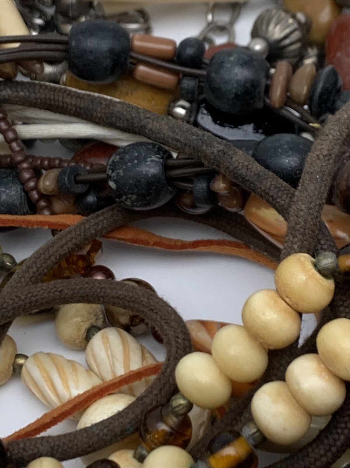 Lot of Necklaces Vintage – Fun Colorful Chunky Beaded Every Occasion OVER 3 LBS
