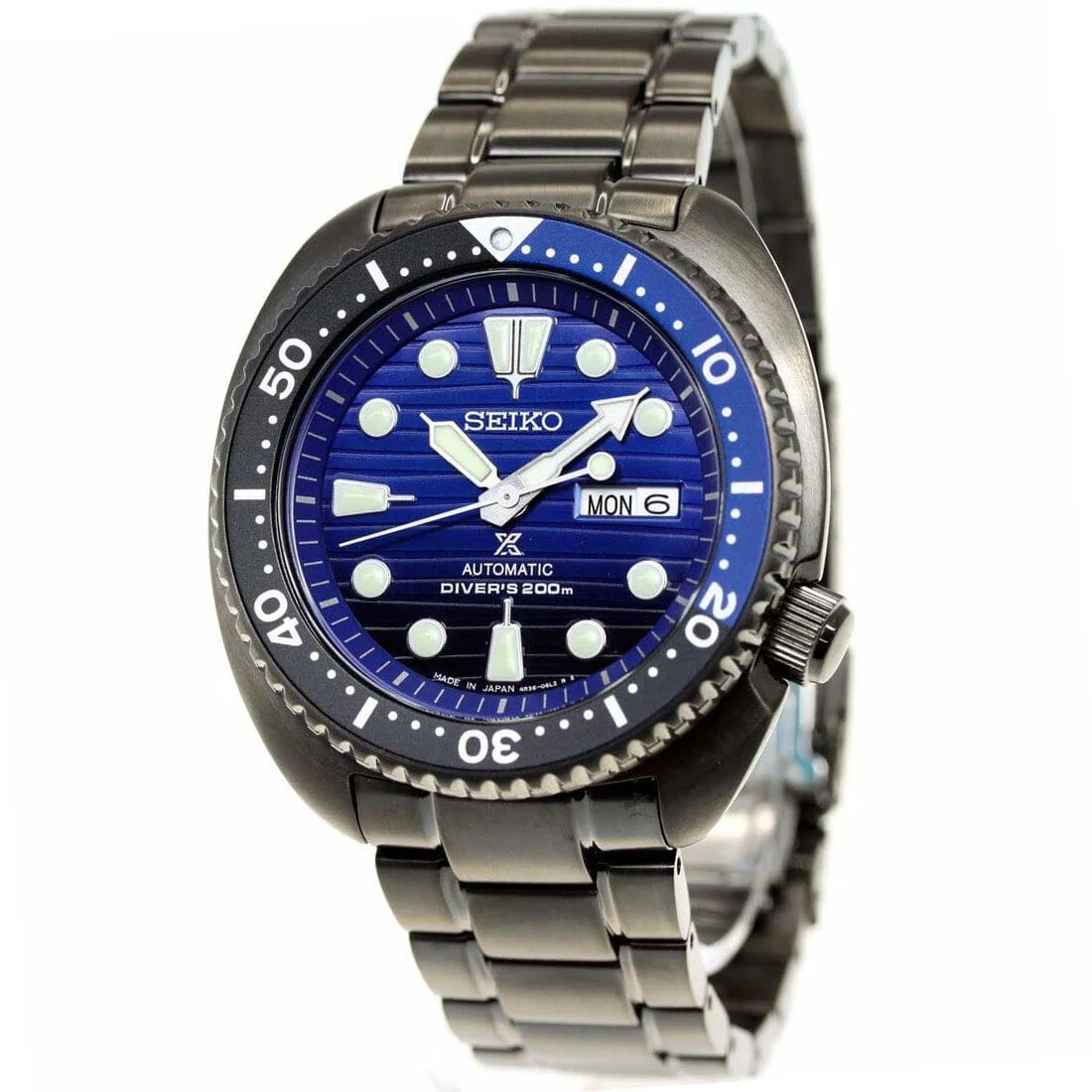 SEIKO Prospex SRPD11J1 Save The Ocean Turtle Automatic Black IP Made in Japan