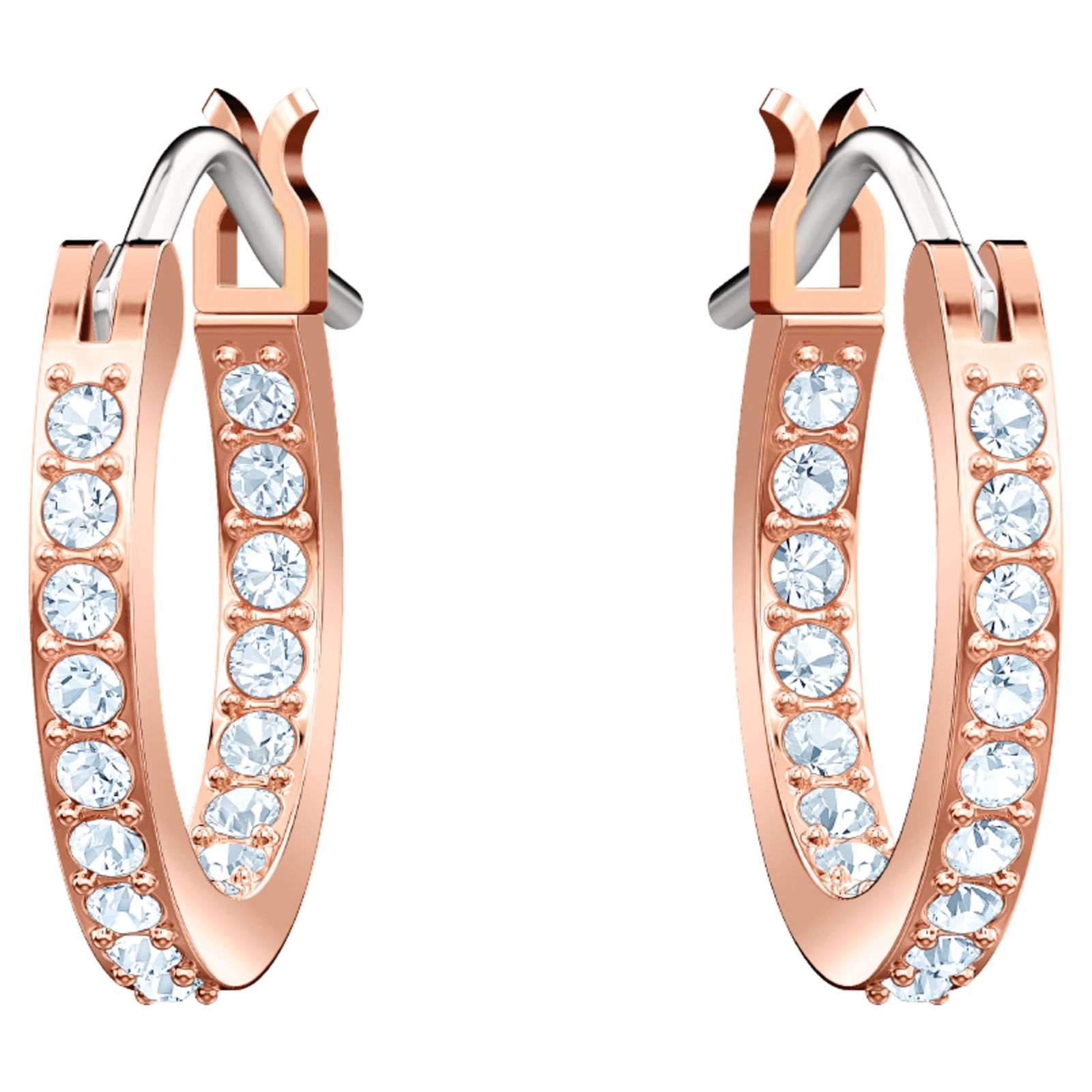 Swarovski Symbol Mini Hoop Duo Evil Eye Earrings 5425857