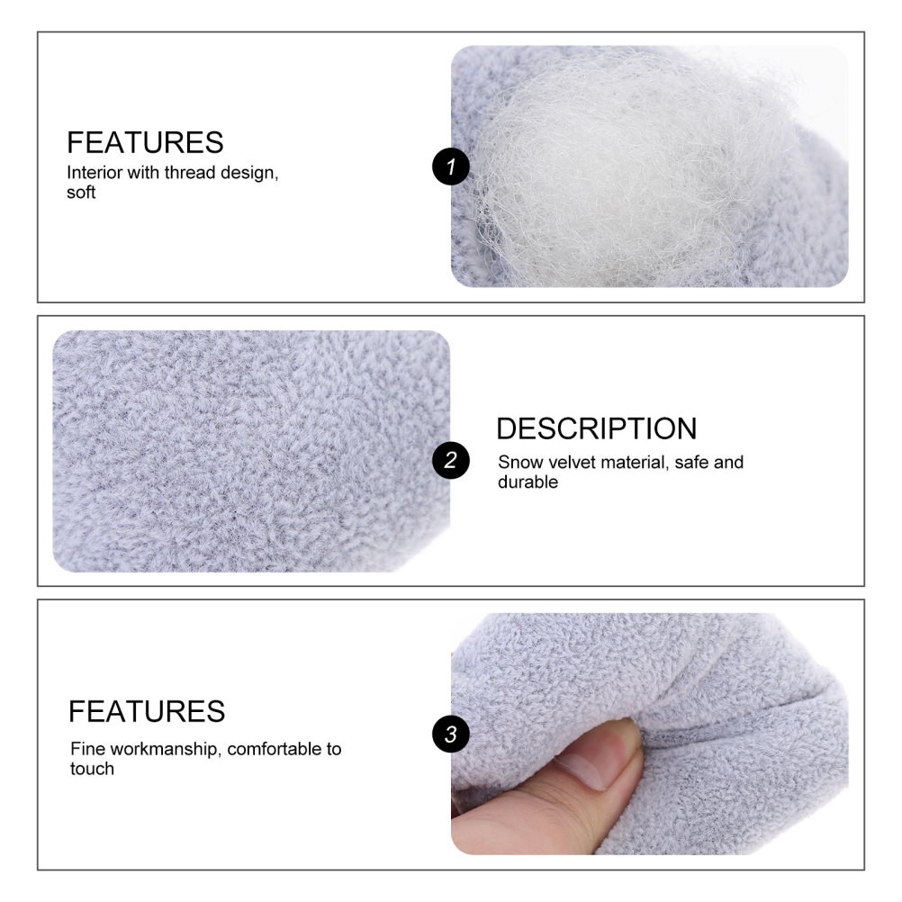 4Pcs Multipurpose Soft Velvet Watch Pillows Lint Resistant Cushion