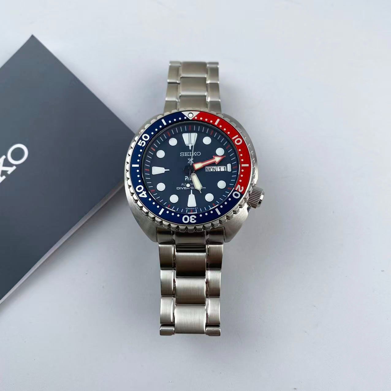 Seiko Prospex Sea -SRPE99- Blue Dial Stainless Steel Men’s Automatic Watch 45 mm