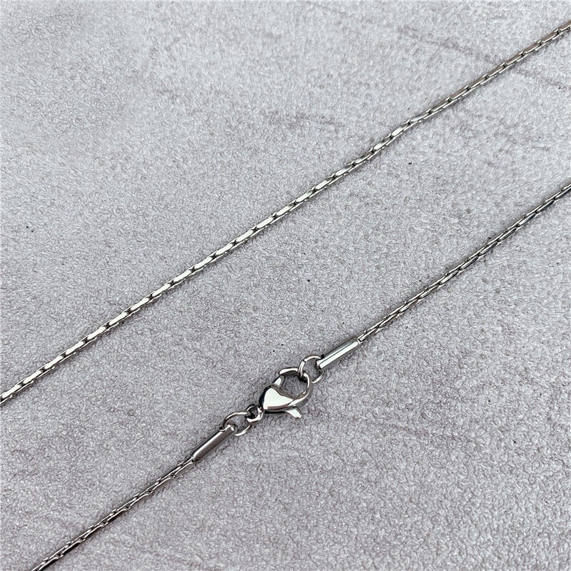 0.8/1/1.3mm Man Woman Silver Gold Stainless Steel Fancy Chains Necklaces