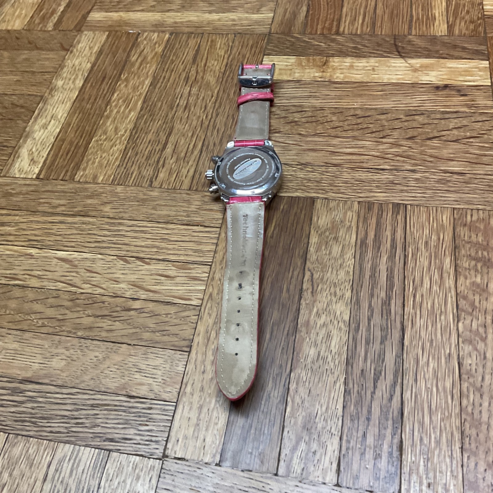 TechnoMarine Cruise CS11 45mm Unisex Chronograph 200M Louisiana Alligator Strap