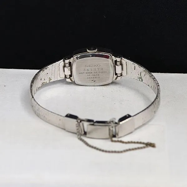Working condition, excellent condition. Seiko 11-3610 manual winding, silver dia