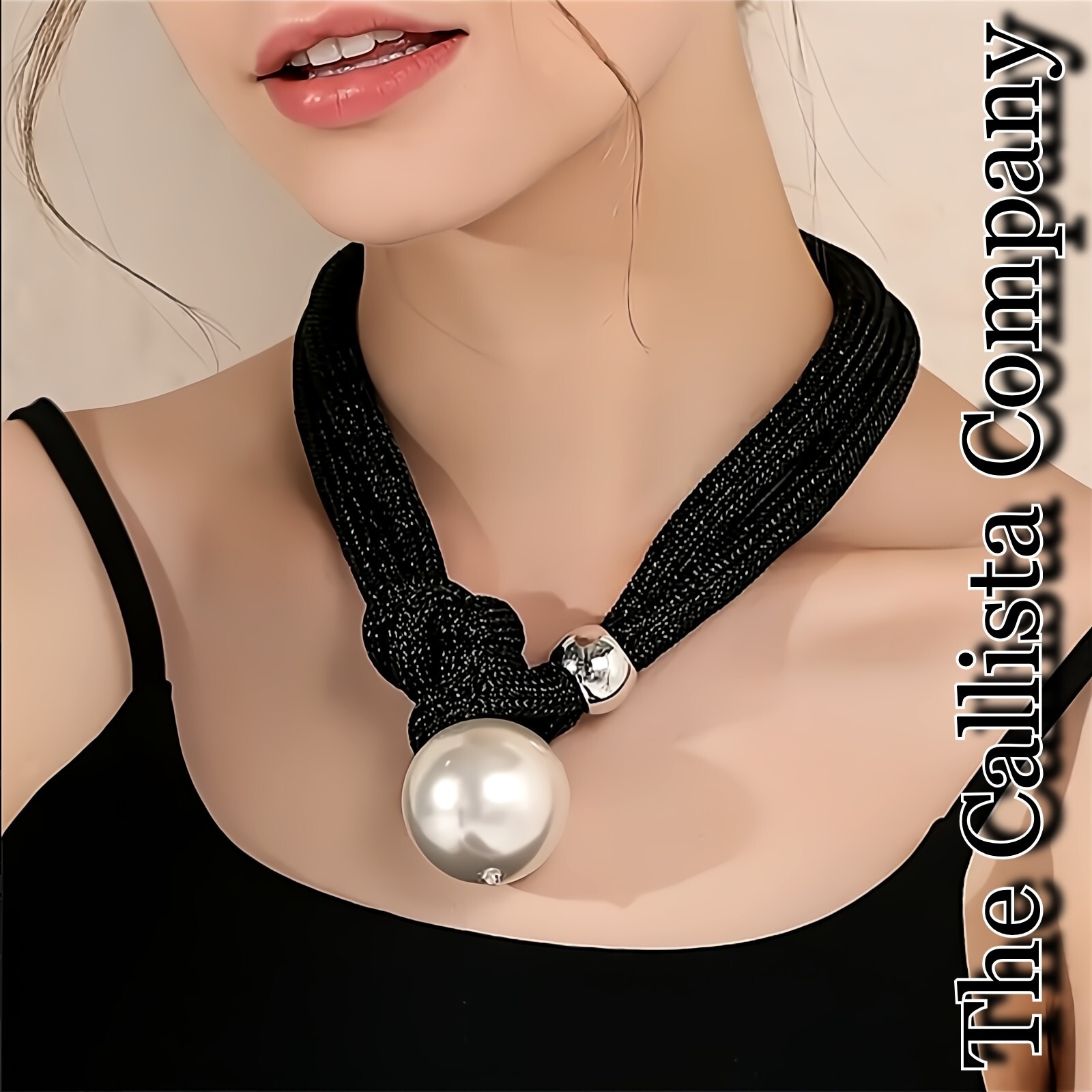 #1 Best Seller THE CALLISTA COMPANY, BIG PEARL FASHION NECKLACE (5-COLORS)