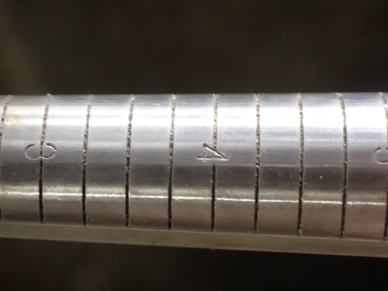 Vigor US Standard Jewelers Heavy Duty Ring Mandrel Grooved 1 to 8 VG Japan 6″