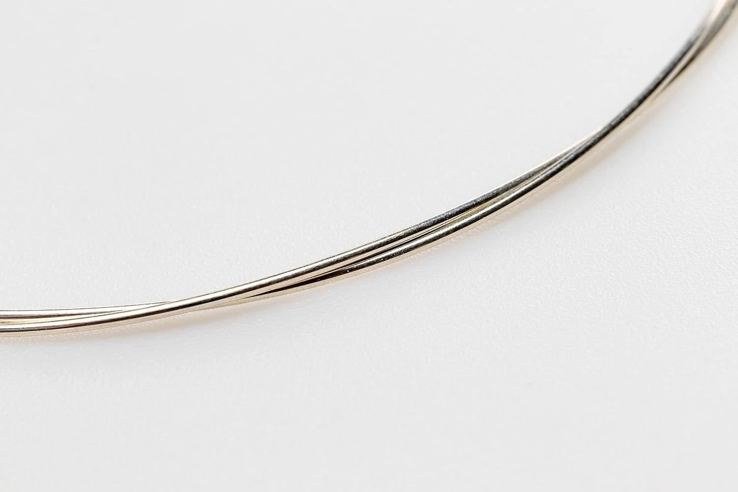 12 Gauge 925 Sterling Silver Half Hard Wire – 1 Foot Polished Coil