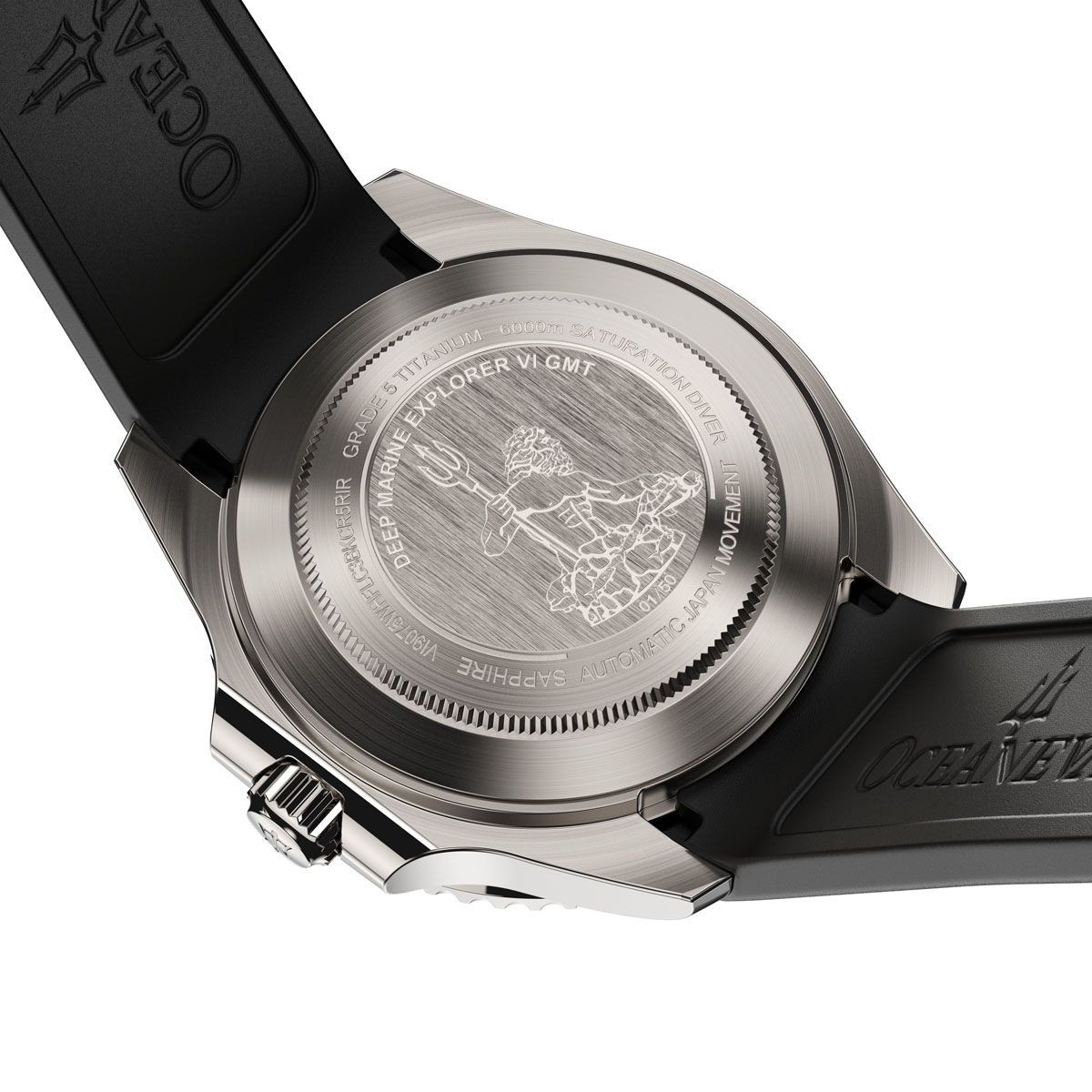 Oceaneva Deep Marine Explorer VI 6000m Titanium X1 Automatic Watch