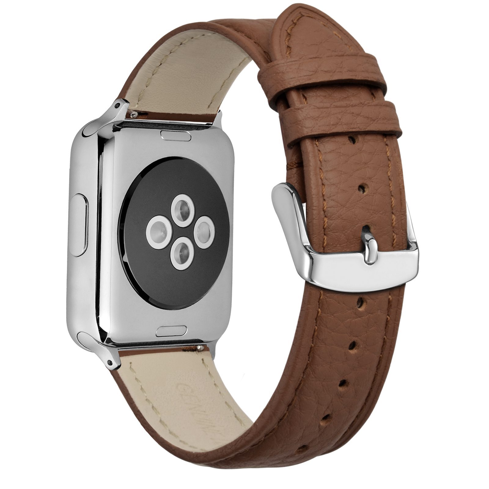 ANNEFIT Watch Band Quick Release Textured Padded Leather Straps 16mm-22mm