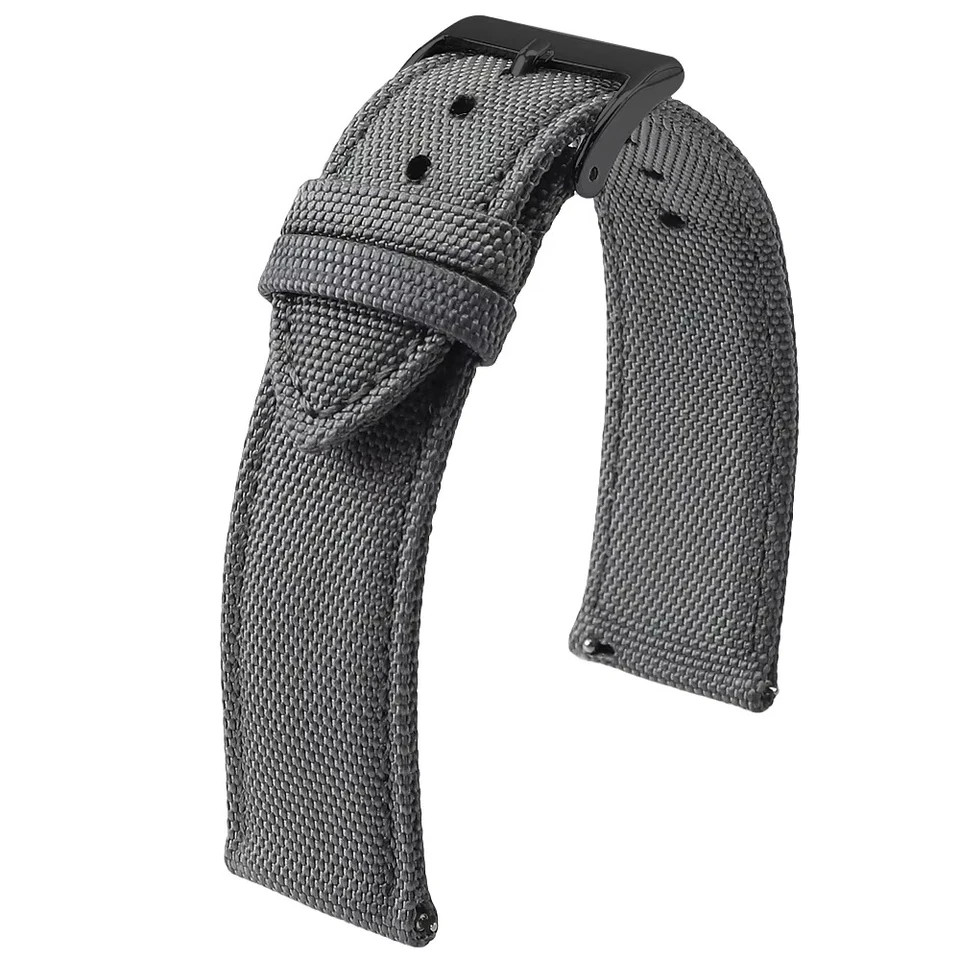 18mm 19mm 20mm 21mm 22mm 24mm Waterproof Sailcloth Watch Strap Two-Sided Nylon