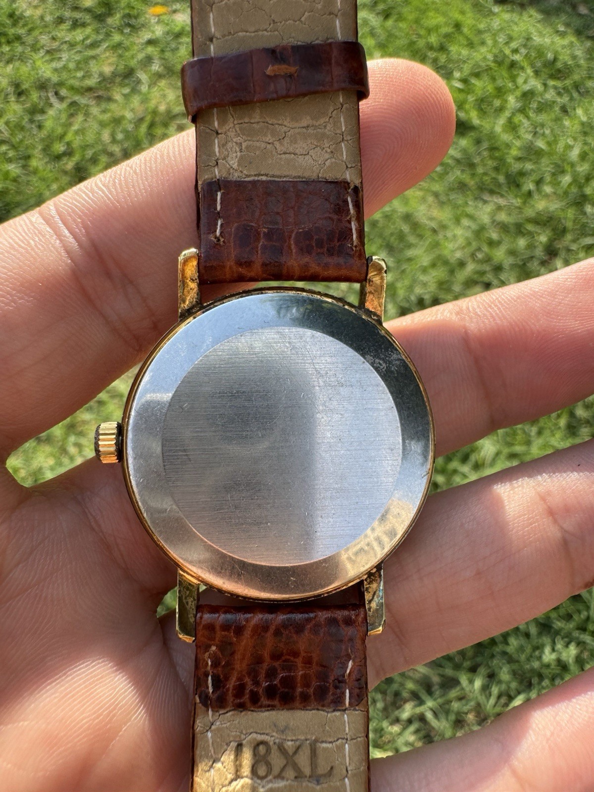 Vintage OMEGA Seamaster Day Date Gold Plated Auto Men’s Watch Authentic