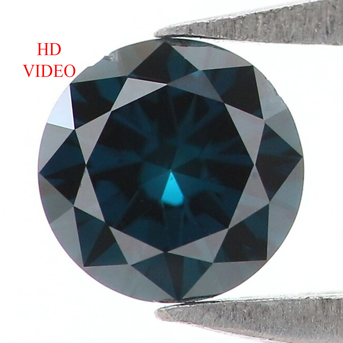 0.19 Ct Natural Loose Round Cut Diamond 3.80 MM Blue Color Round Diamond LQ6692