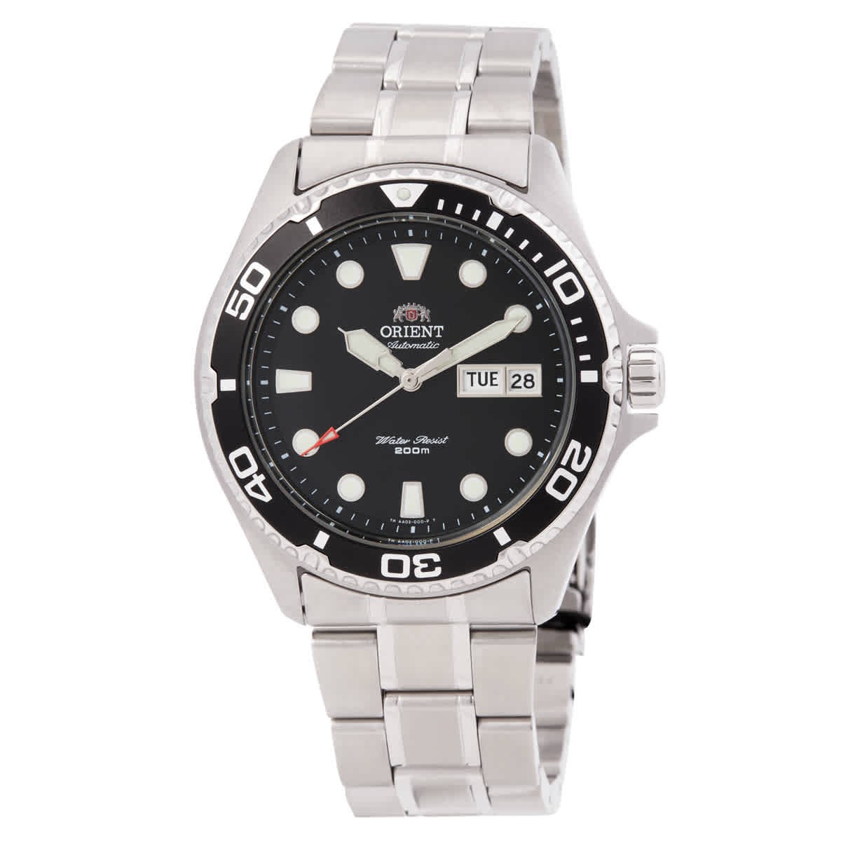 Orient Sports Ray II Automatic Black Dial Men’s Watch TAA02004B