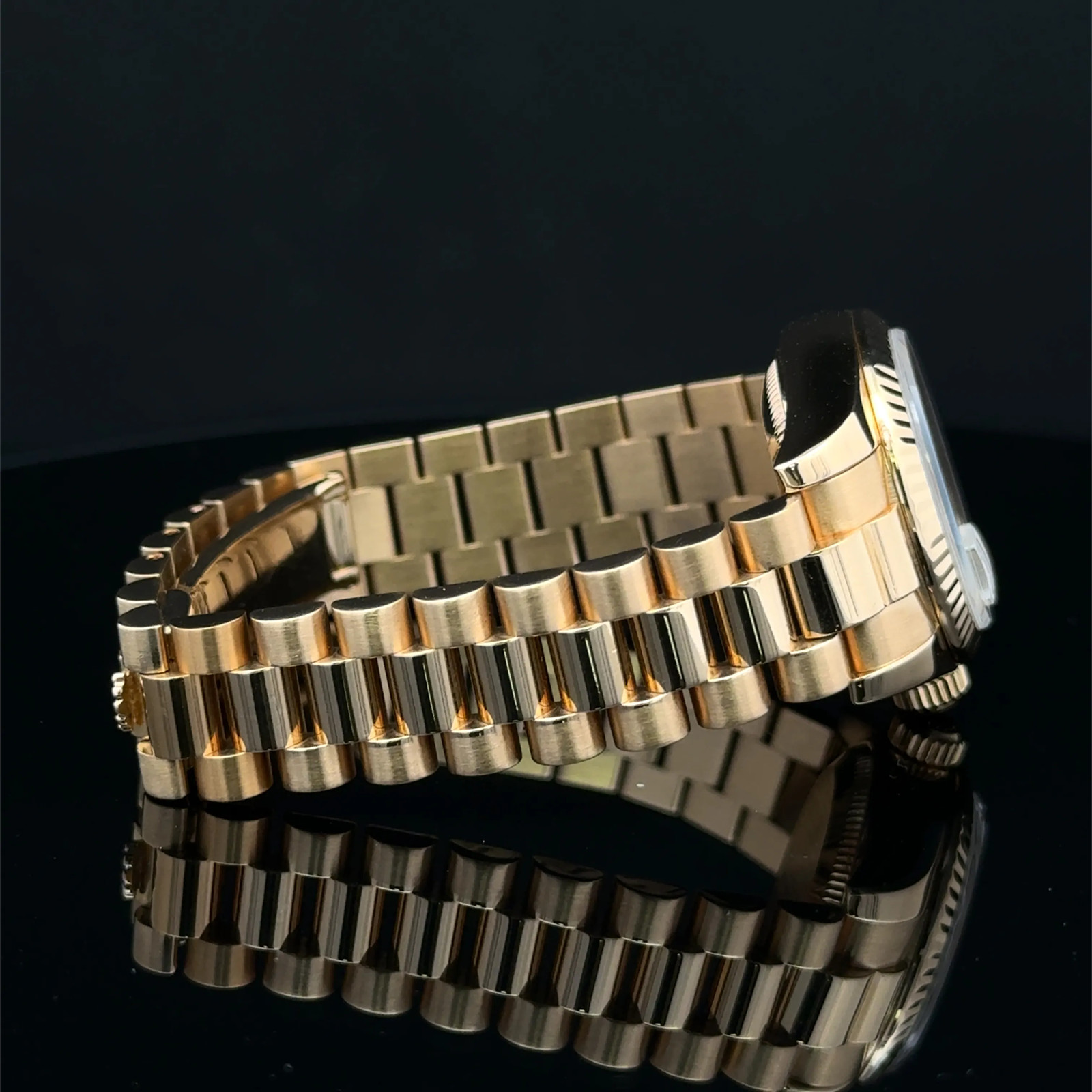2004 Rolex Datejust Lady President Champagne Stick President 179178 Complete YG