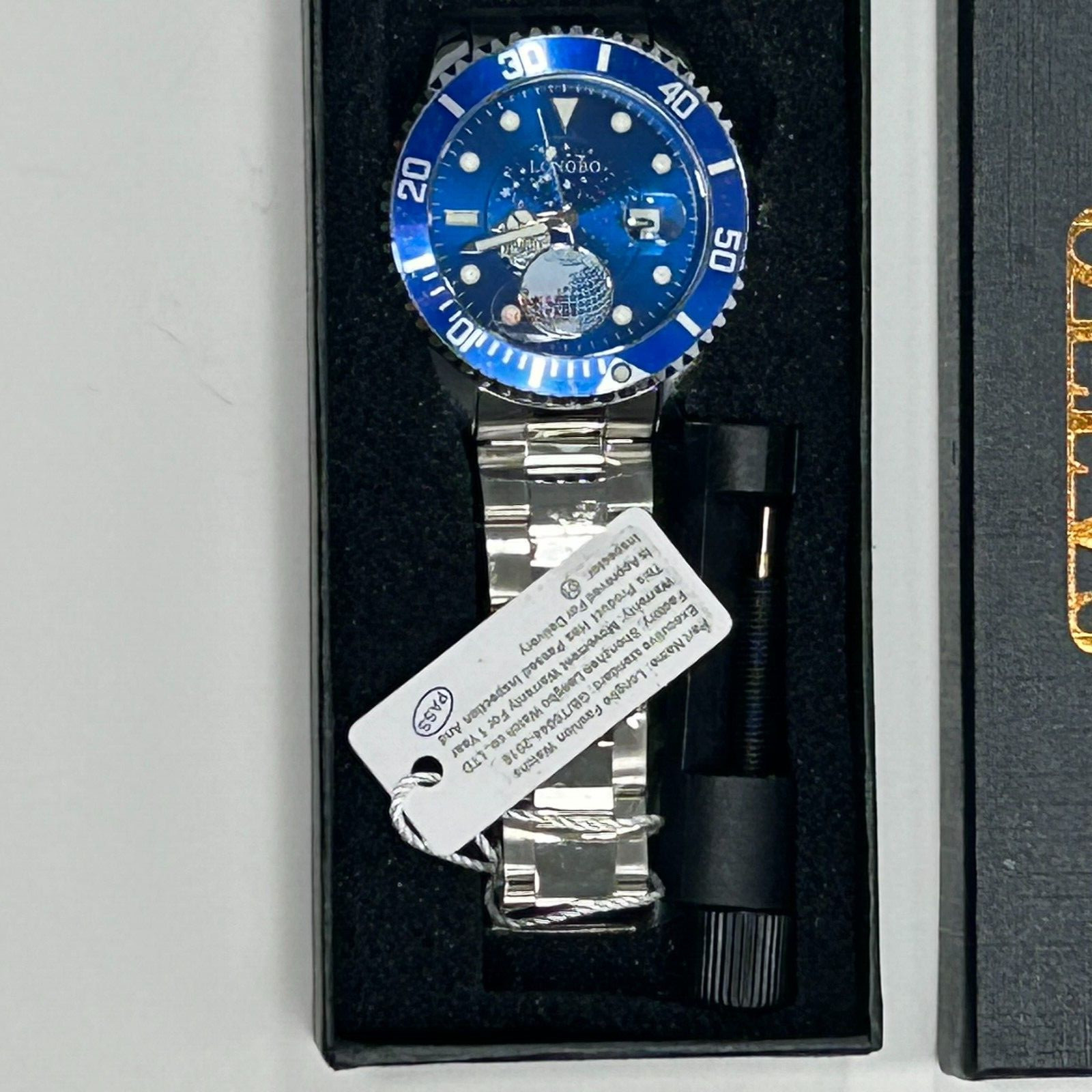Olevs Longbo Watch Starry Sky Luminous Quartz Watch Fashion Trendy Men