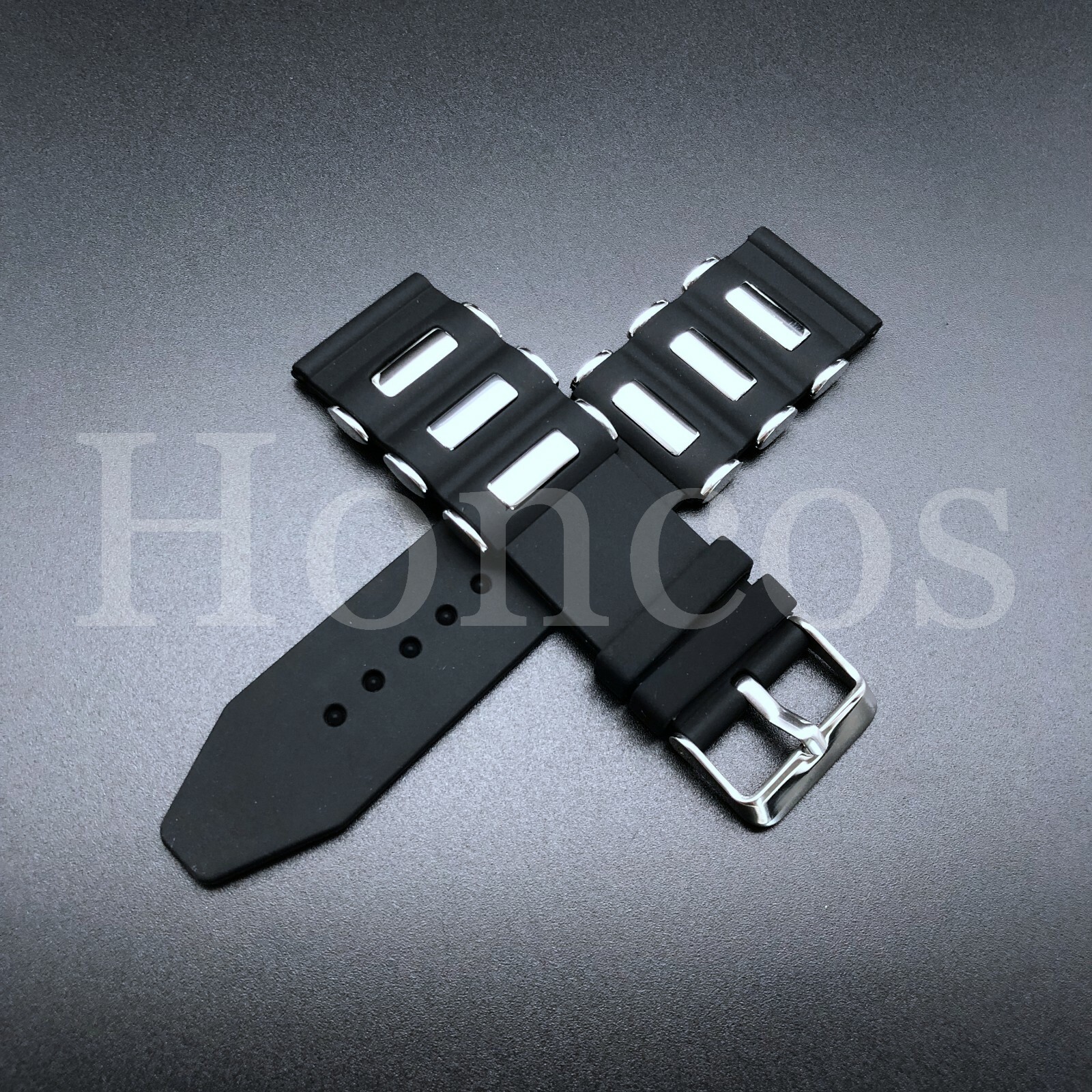 26MM RUBBER BAND STRAP FITS FOR INVICTA 1435 1436 1545 1798 1932 6611 SEA SPIDER