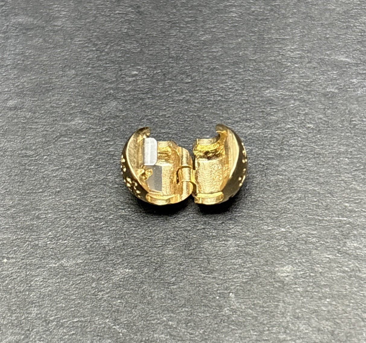 Pandora ALE Authentic 14k (585) Yellow Gold Floral Lucerne Clip Charm