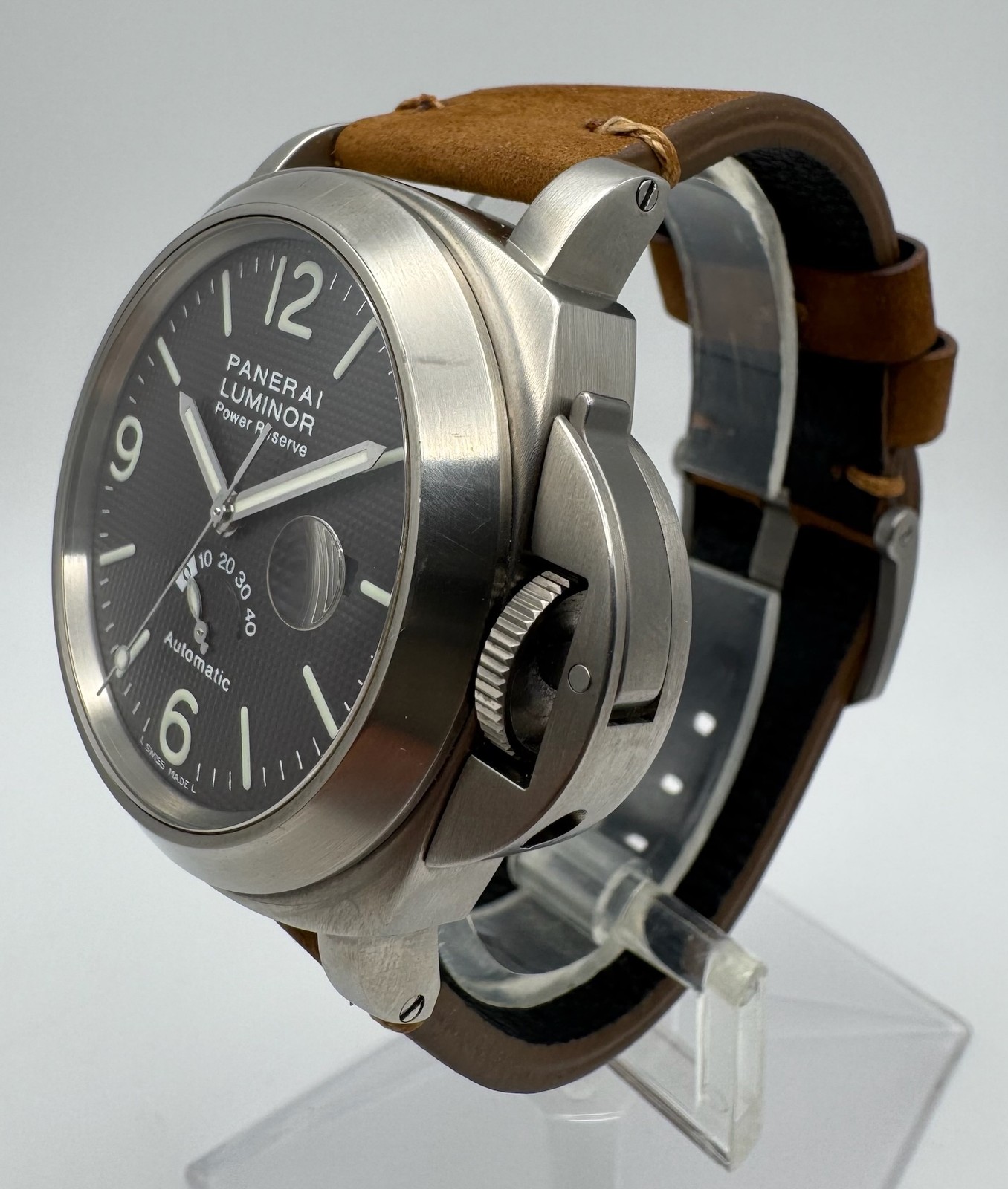Panerai Luminor Power Reserve PAM57 Titanium Tobacco Dial 2000 (Full-Set)