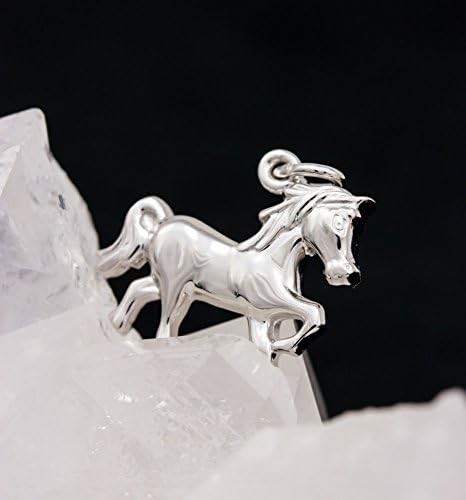 925 Silver Pendant Horse High Polished for Men and Women