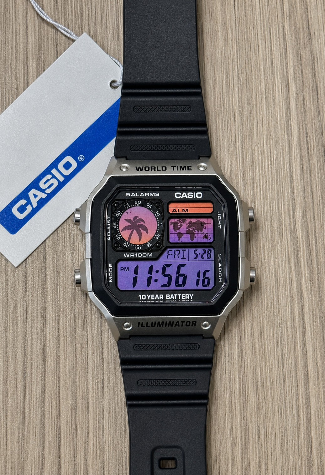 Custom Casio AE-1200WH Royale Vice City GTA 6 Style Mod