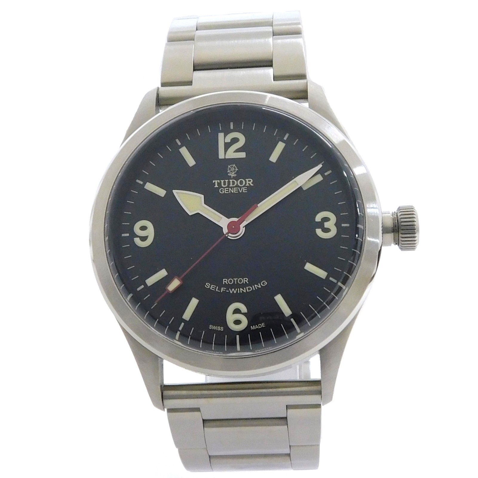 TUDOR Watch Heritage Ranger 79910 S. Steel Automatic Men’s Watch #1453B