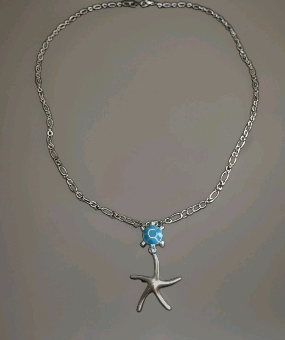 Vintage Tiffany & Co. Elsa Peretti Sterling Silver 925 Starfish Necklace