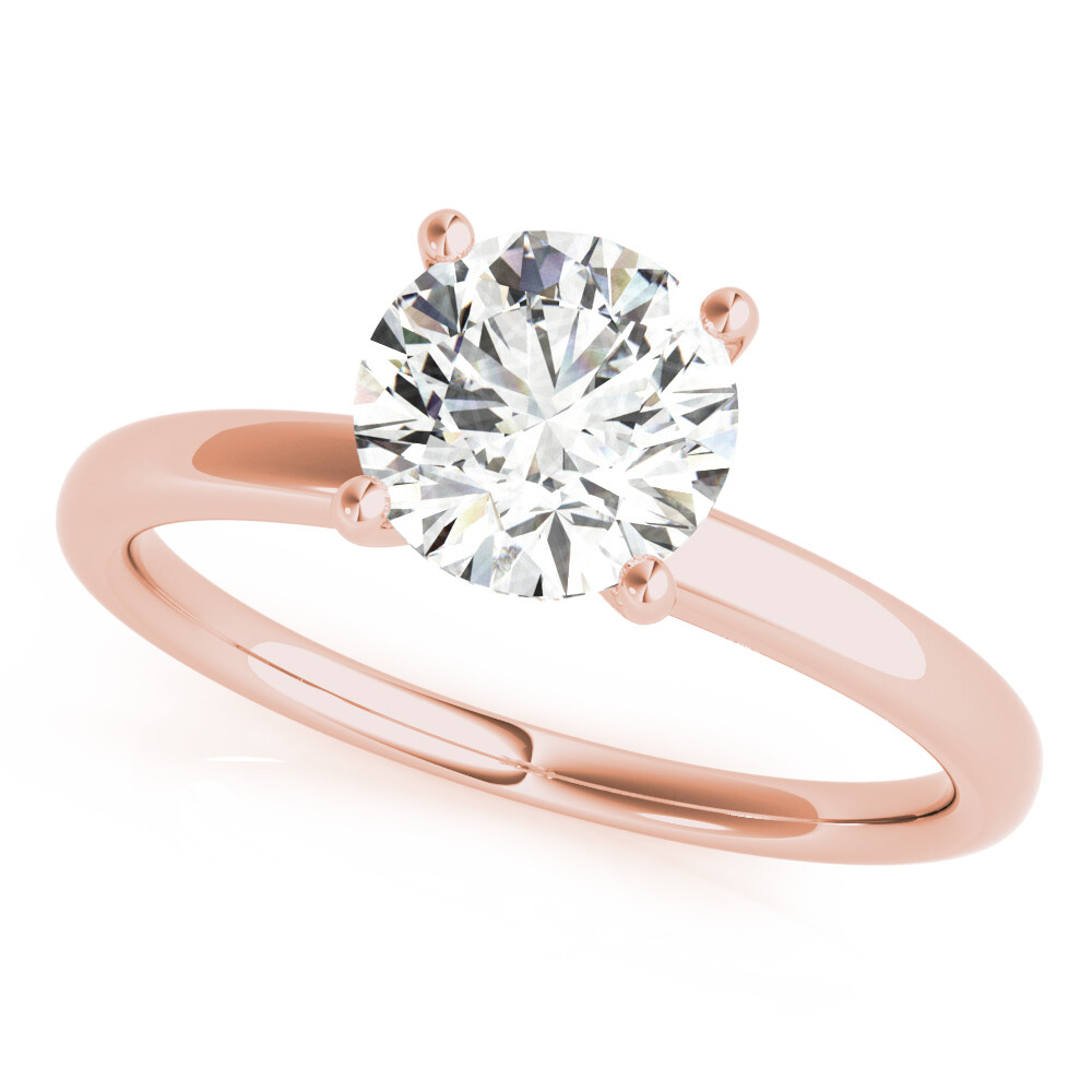 2.00 Carat Forever One Moissanite Solitaire Ring 14k Gold Charles & Colvard