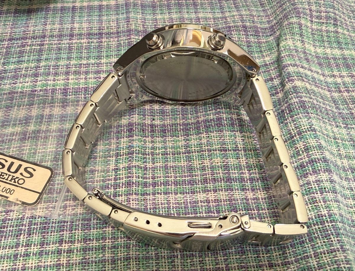 [EXC+5] Vintage Seiko SUS SCVF005 Quartz 1/100 Chronograph Men’s Watch
