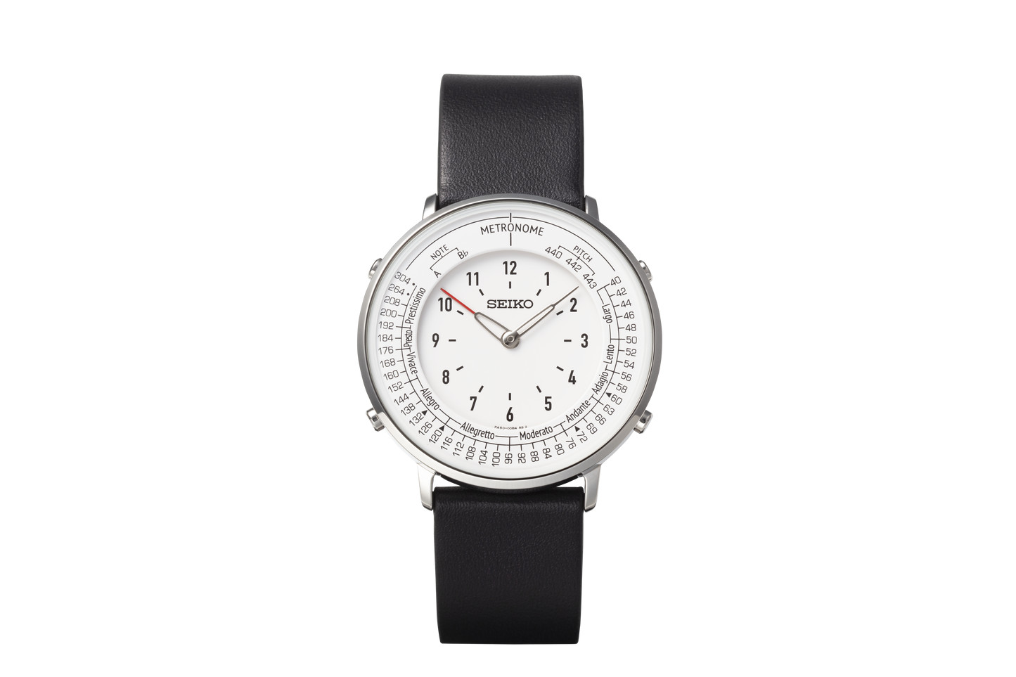 Seiko Metronome Watch SMW006A Quartz Standard Monotone Japan NEW