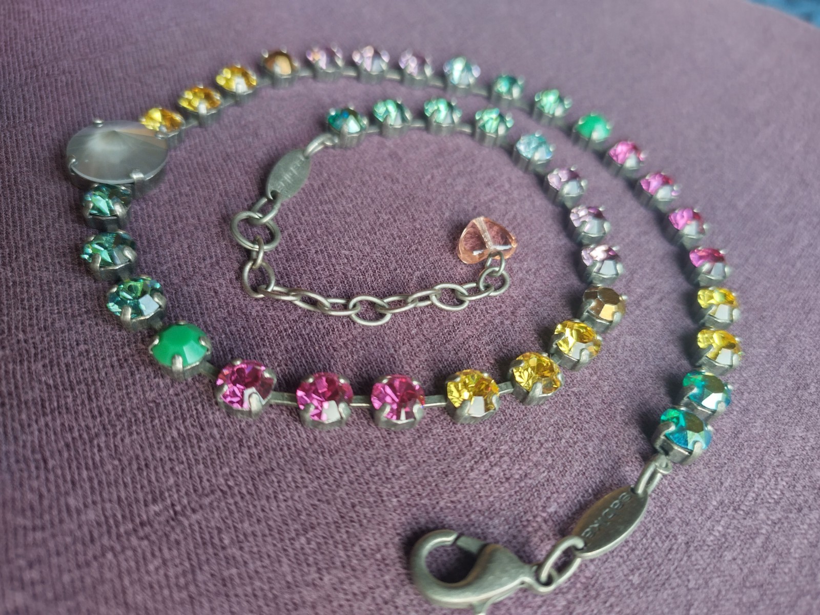 Fun Sabika necklace has loads of color and sparkle