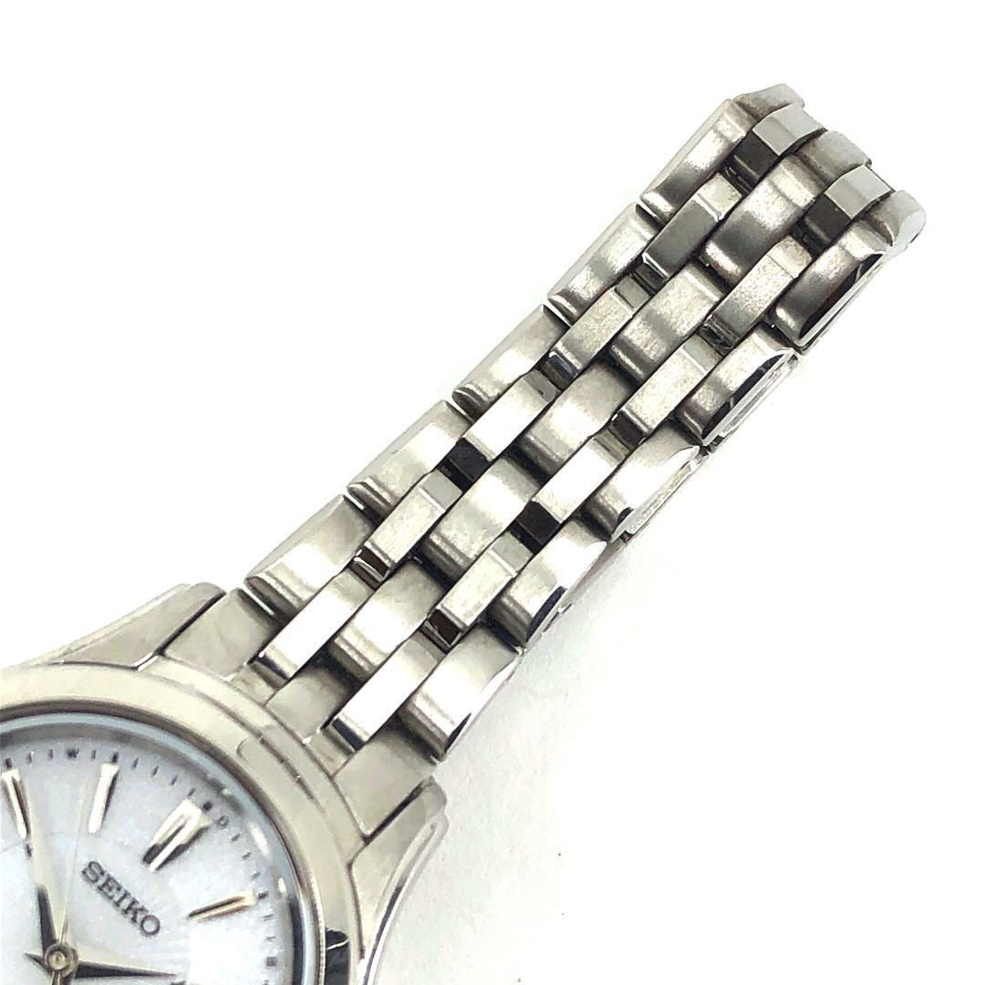 Item SEIKO Exceline 1B22 0AM0 Solar Quartz Stainless Silver White