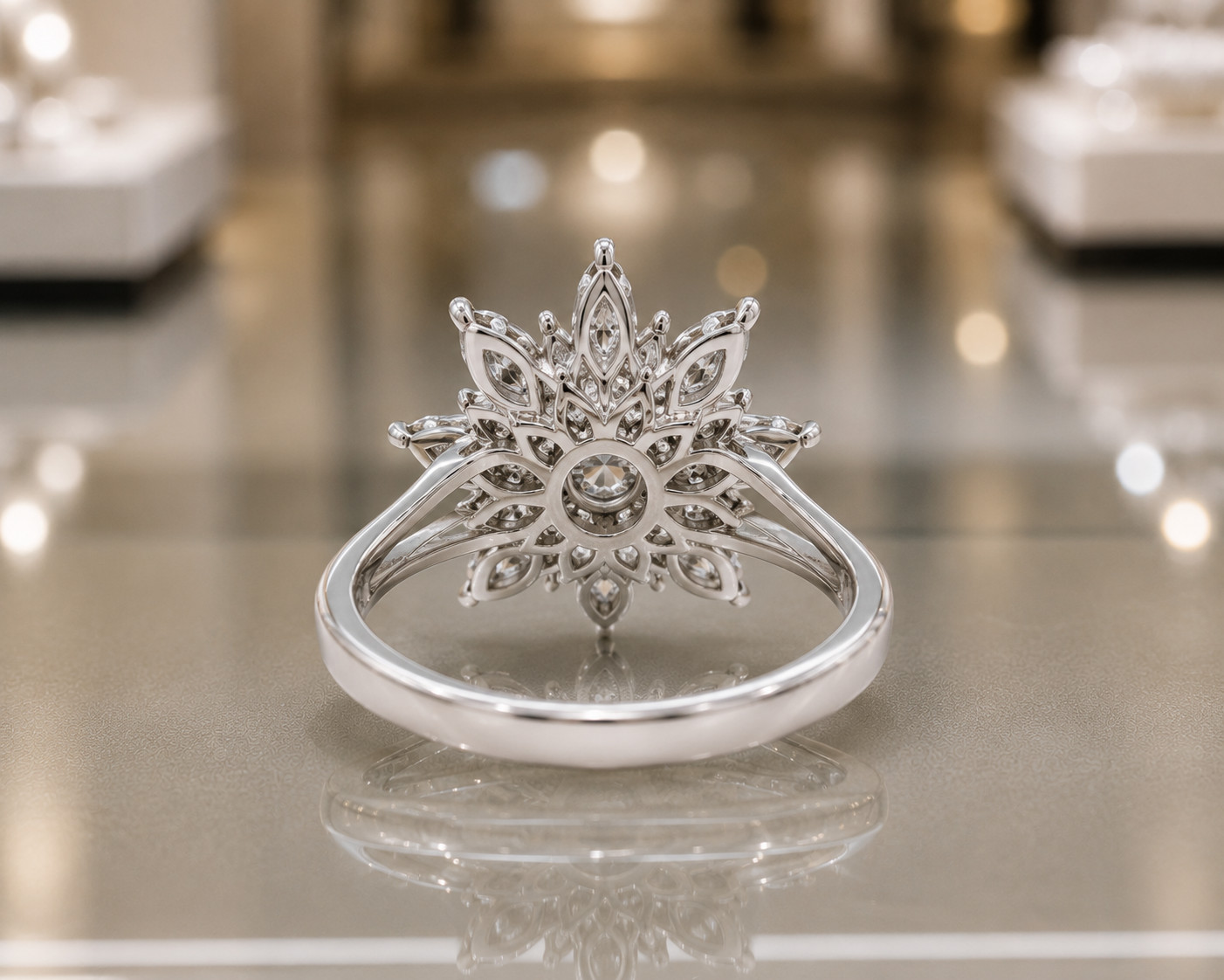 Round Cut Natural Diamond Wedding Ring 14K White Gold 1.60 Ct