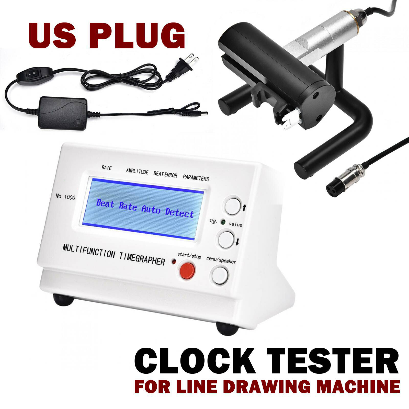 Weishi No.1000Watch Timegrapher Timing Tester Tool for Mechanical Watches Repair