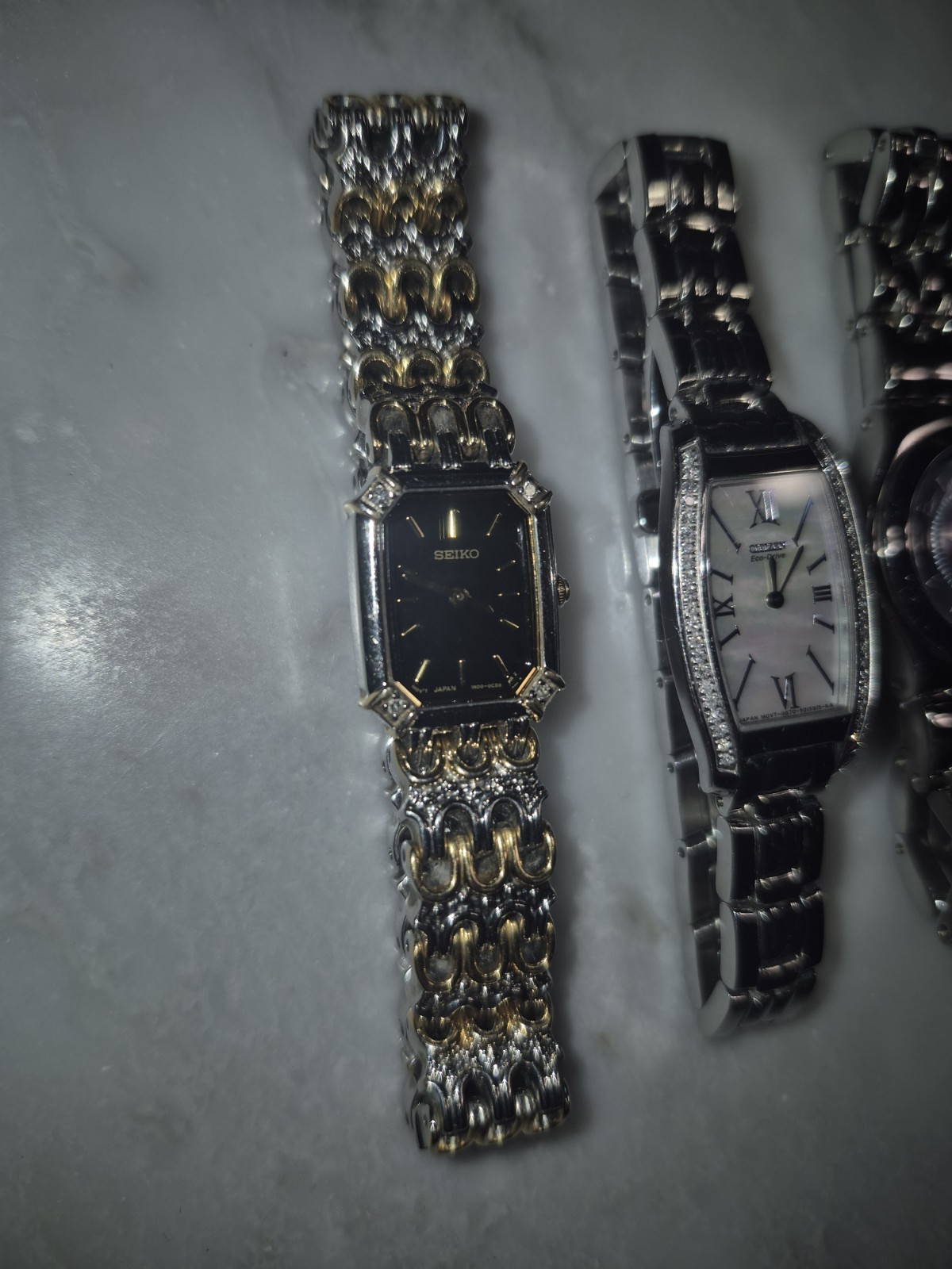 Ladies Watch Lot Seiko Citizen Swatch