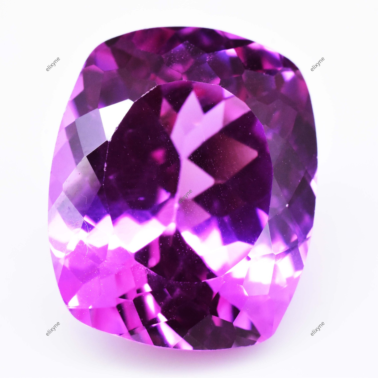 Premium 11.70 Ct Natural Pink Sapphire Cushion Cut Certified Loose Gemstone